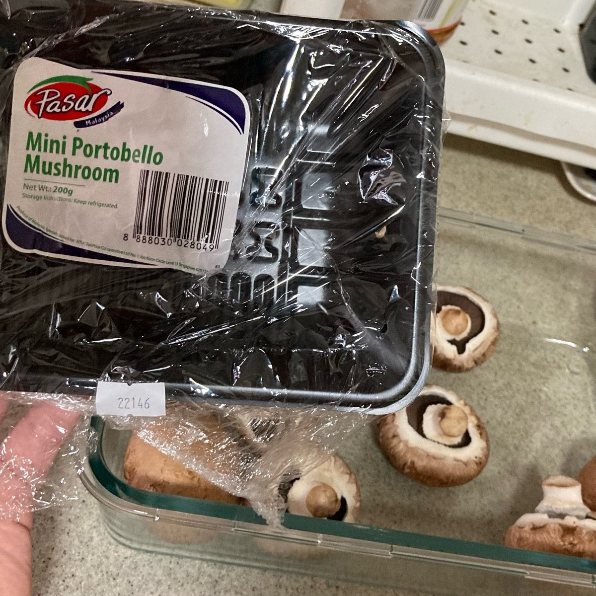 mini portobello mushrooms at Pasar - Review by @fulfilling | abillion