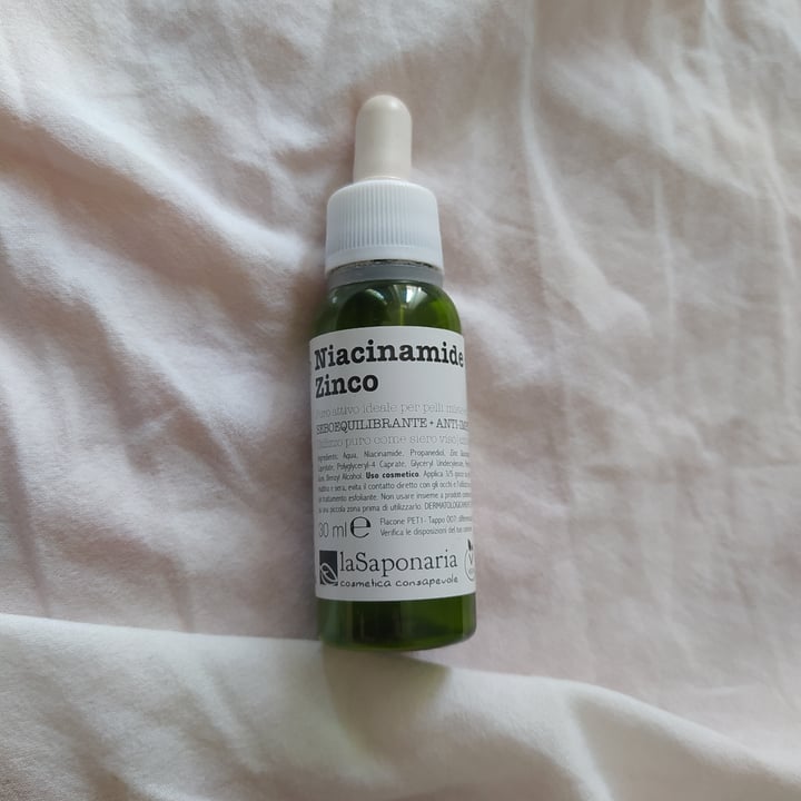 photo of La Saponaria Niacinamide + Zinco (Attivi Puri) shared by @aiaggrm on  01 Nov 2022 - review