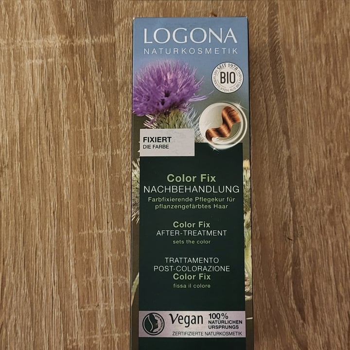 photo of Logona Natural Cosmetics Color Fix Nachbehandlung shared by @katzerrina on  16 Nov 2022 - review