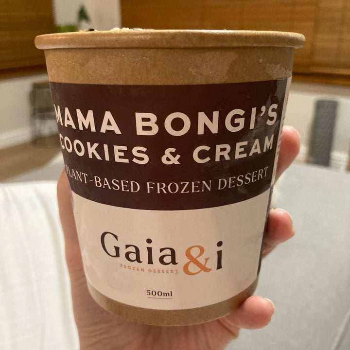 photo of Gaia & i Mama Bongi's Cookies And Cream shared by @mailidyer on  04 Oct 2021 - review