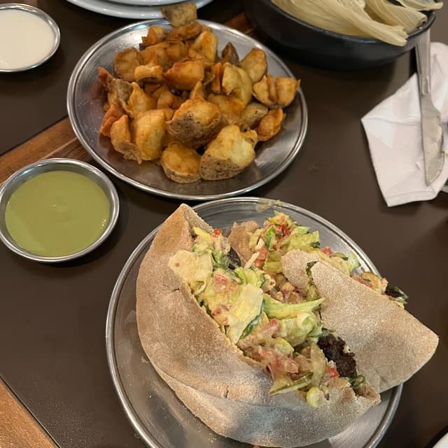 Photo of the dish “Sandwich de falafel”