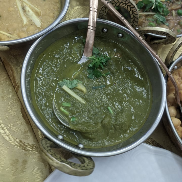 photo of Annapoorna India Ristorante Indiano a Roma Palak aloo shared by @bratkart0ffel on  31 May 2022 - review