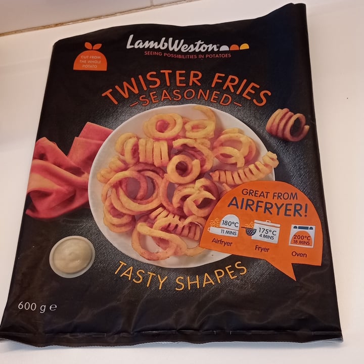photo of Lamb Weston Twister Fries Seasoned shared by @spanish-girl-inmilan on  09 Apr 2022 - review