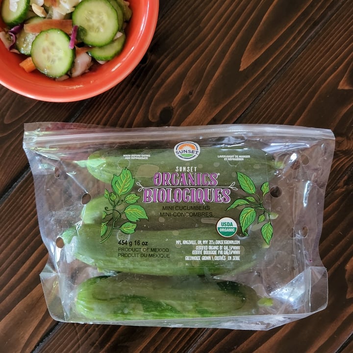 photo of Sunset mini cucumbers shared by @rosieb33 on  07 Aug 2022 - review