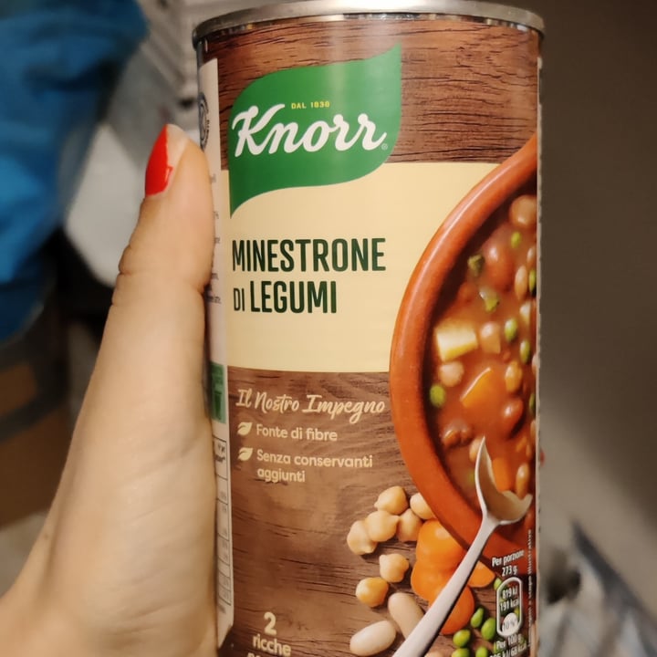 review photo of Knorr Minestrone di legumi shared by @giorgiaserafini on 05 Apr 2022 - review