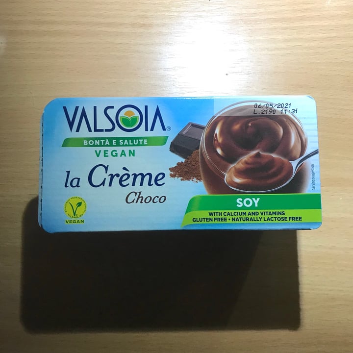 photo of Valsoia La Crème Cioccolato Gusto Intenso shared by @eml on  22 Jan 2021 - review