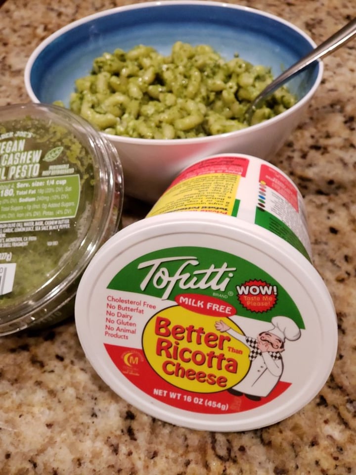 photo of Tofutti Better Than Ricotta Cheese shared by @amelianeff on  23 Dec 2019 - review