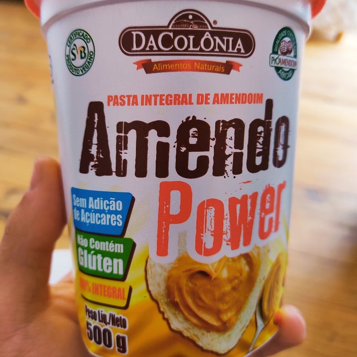 photo of DaColônia Pasta integral De Amendoim Amendo Power shared by @alidaselva on  22 Apr 2022 - review