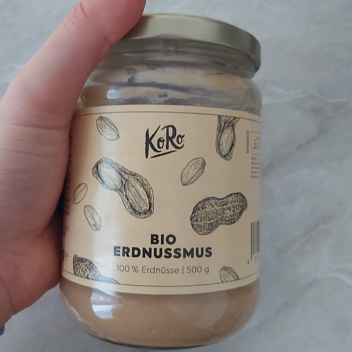photo of Koro Organic Peanut Butter / Burro Di Arachidi shared by @ipasticcidellaele on  06 Sep 2022 - review