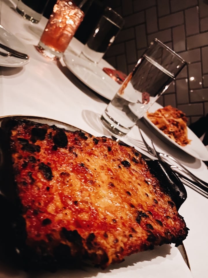 photo of Crossroads Kitchen Lasagna shared by @veganeatslongisland on  21 Apr 2020 - review
