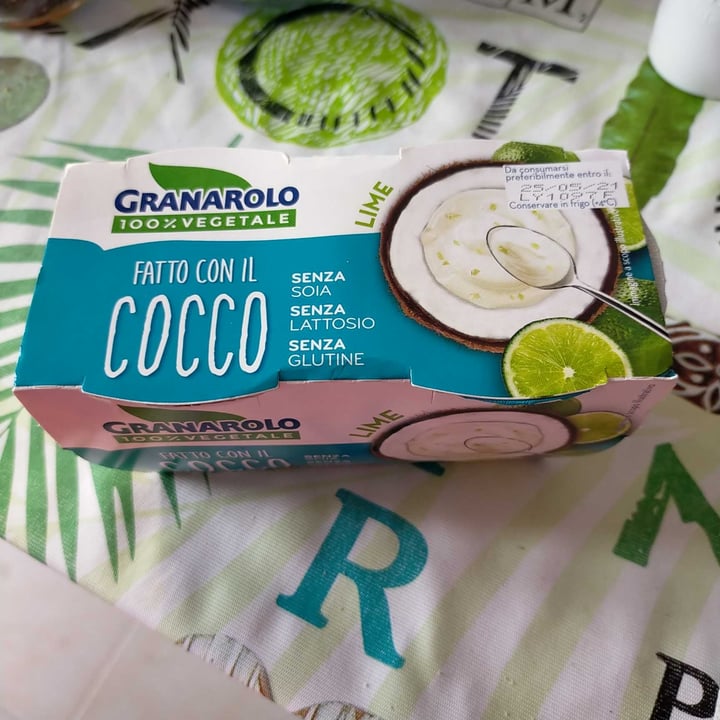 photo of Granarolo Yogurt al cocco e lime shared by @casamattonella on  25 May 2021 - review