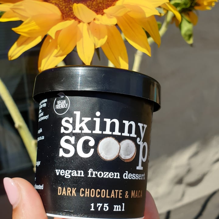 review photo of Skinny Scoop Dark Chocolate & Maca Vegan Frozen Dessert shared by @martinte on 18 Sep 2021 - review