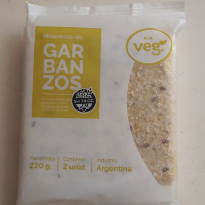 photo of Via Veg Milanesas De Garbanzos shared by @soylatormenta on  10 Feb 2021 - review