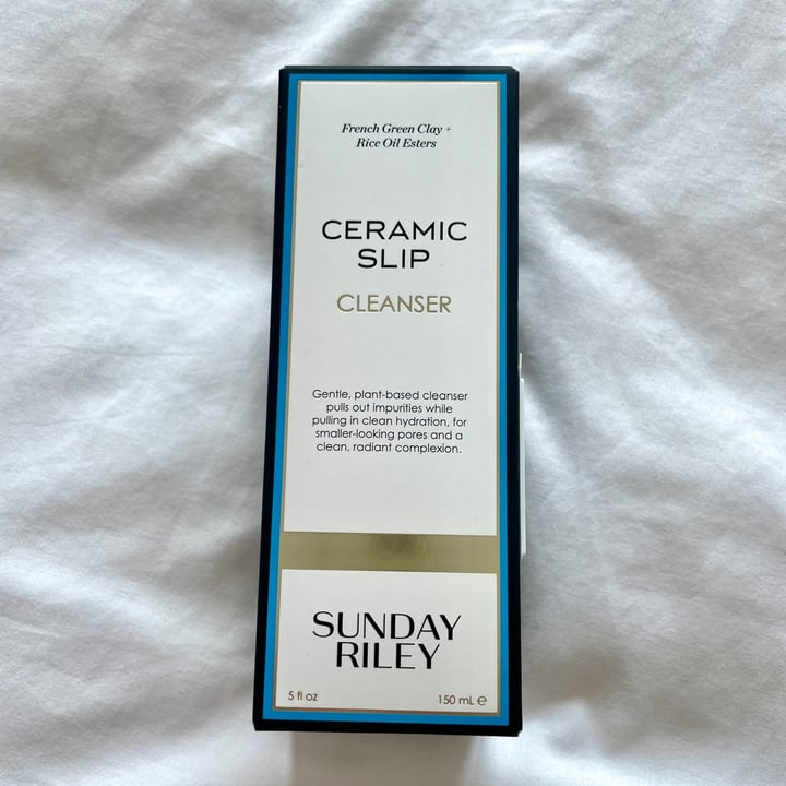 photo of Sunday Riley Ceramic Cleanser shared by @mrsgarg on  21 Aug 2021 - review