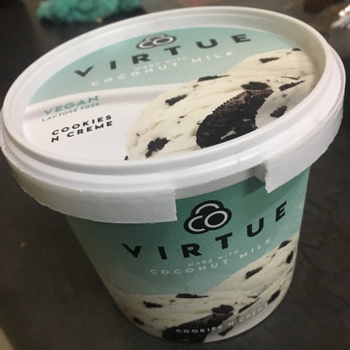 photo of Virtue Cookies and creme  ice cream shared by @mattmsantos on  19 Apr 2020 - review