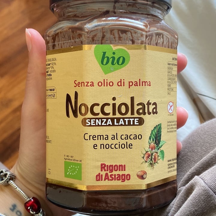 photo of Rigoni di Asiago Nocciolata Dairy Free Hazelnut Spread with Cocoa shared by @ciaruciaru on  15 May 2022 - review