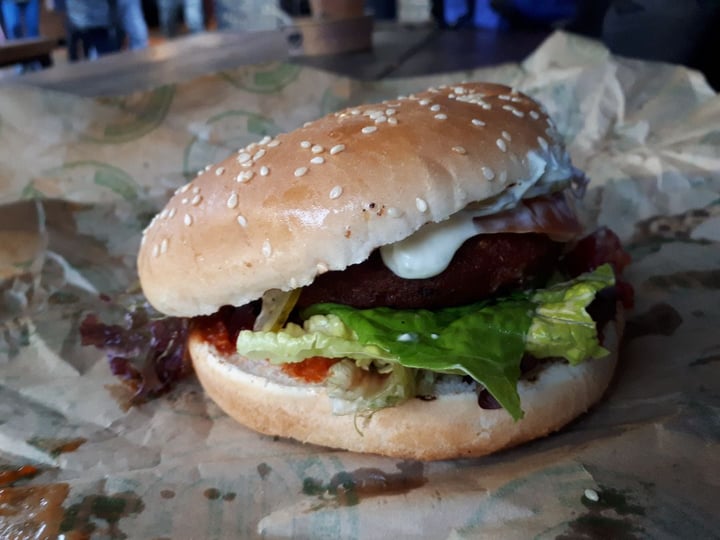 photo of VBurger Camden Beet Burger shared by @crabapple on  26 Jan 2020 - review
