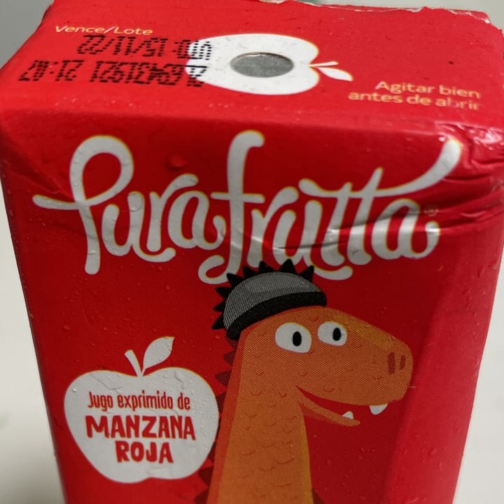 review photo of Pura frutta Jugo De Manzana Roja shared by @aleveganstraightedge on 22 Mar 2022 - review