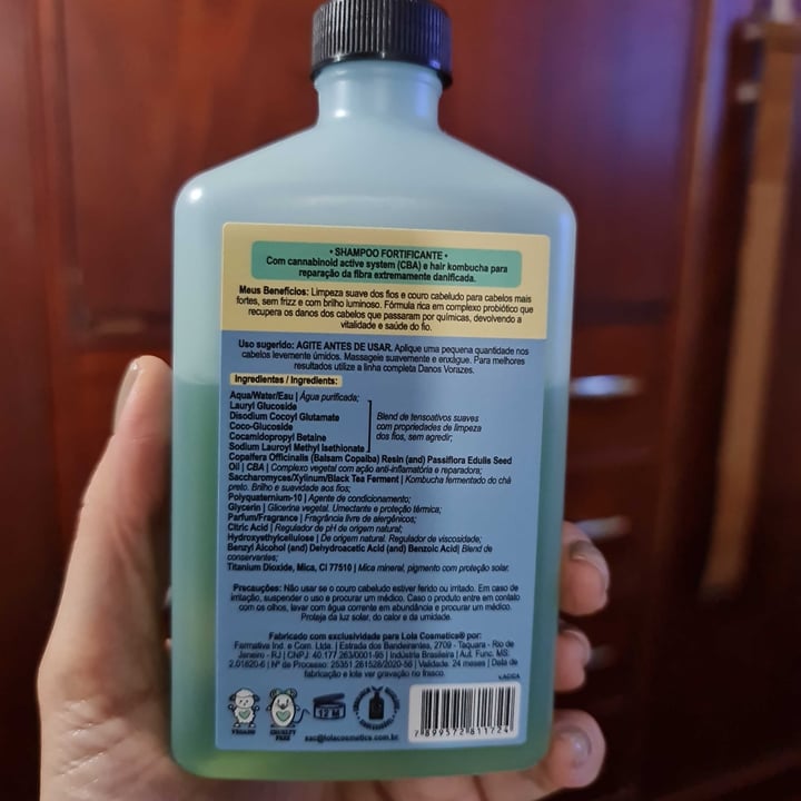 photo of Lola Cosmetics Danos Vorazes Shampoo Fortificante shared by @adrival on  16 Apr 2022 - review