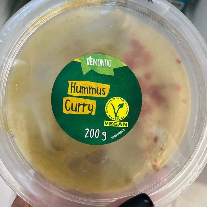 photo of Vemondo Hummus Al Curry shared by @danielarouge on  15 Sep 2022 - review