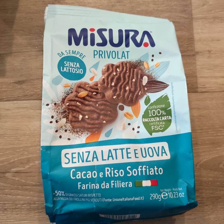 photo of Misura Biscotti con cacao e riso soffiato - Privolat shared by @emme13 on  26 Jul 2022 - review