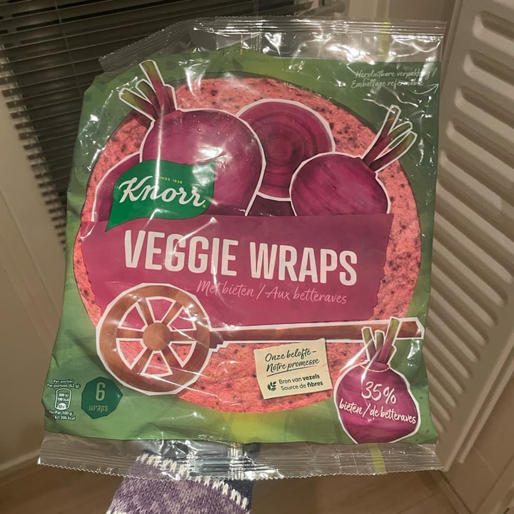 photo of Knorr Veggie Wraps shared by @annahc on  21 Oct 2021 - review