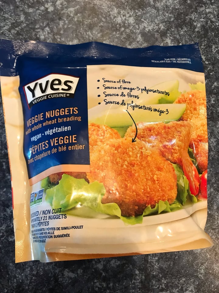 photo of Yves Veggie Cuisine Veggie Nuggets shared by @egmel on  08 Aug 2019 - review