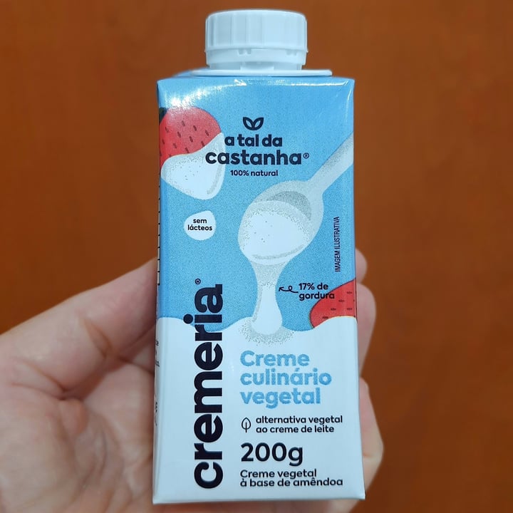 photo of A Tal da Castanha creme vegetal shared by @lecanes on  02 Jun 2022 - review