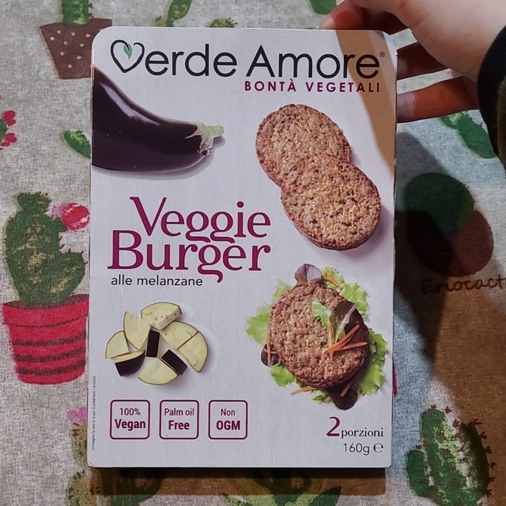 photo of Verde Amore Veggie Burger alle melanzane shared by @malegria on  23 Dec 2022 - review