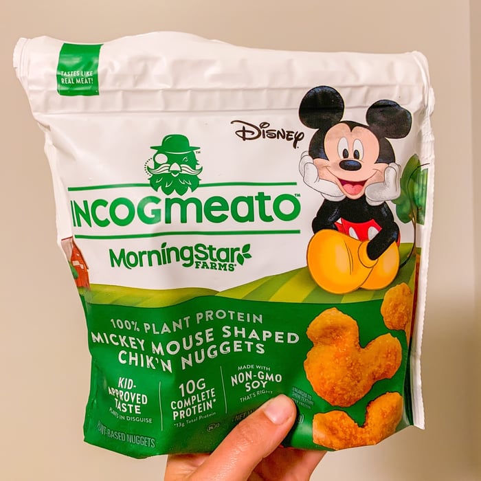 Mickey Mouse Shaped Chik’N Nuggets