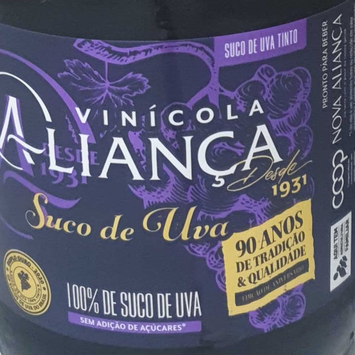 photo of Vinicola aliança Suco 100% uva shared by @marizasantos on  11 May 2022 - review