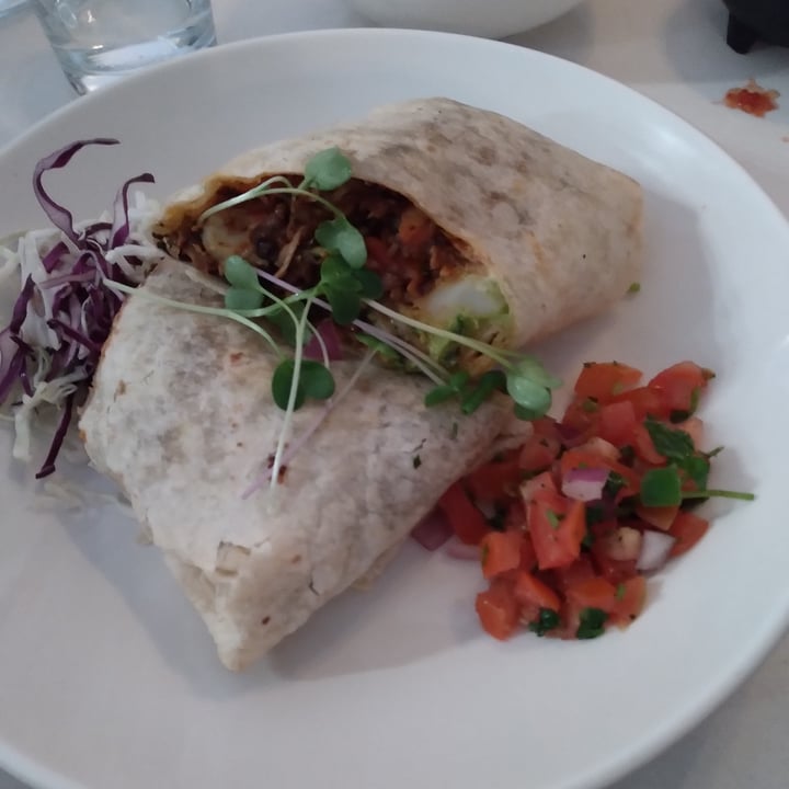 photo of The Village California Burrito shared by @parasocialvegan on  29 May 2021 - review