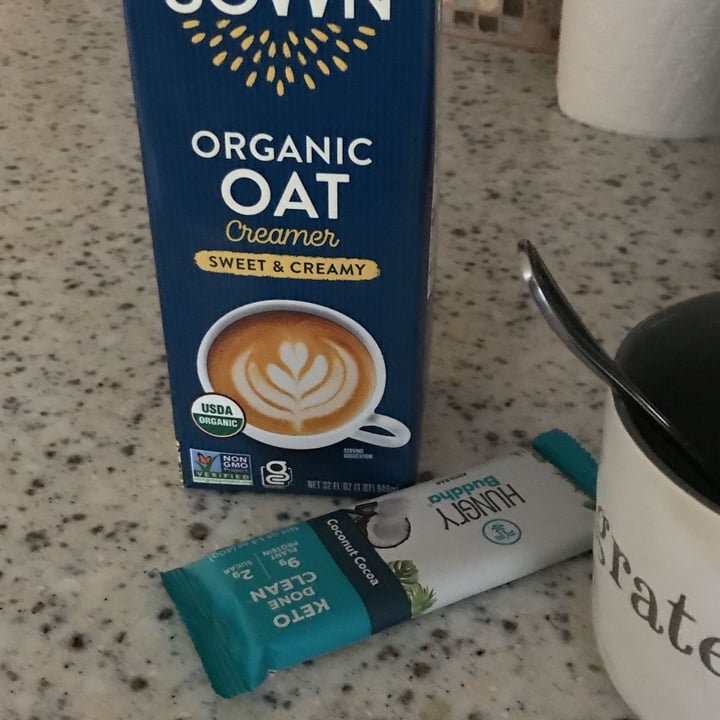 photo of Sown Organic Oat Creamer Vanilla shared by @ferinooshkhosravi on  05 Nov 2021 - review