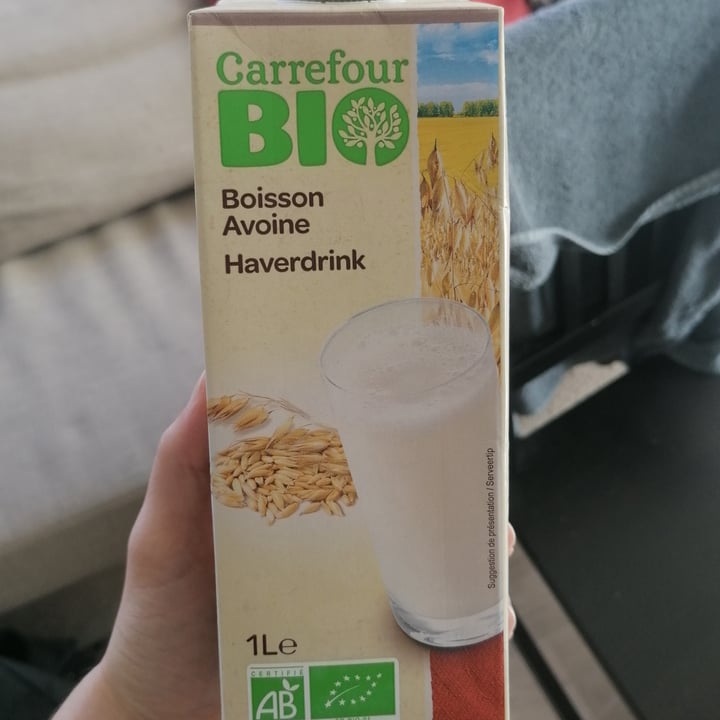photo of Carrefour Bio Boisson Avoine shared by @charlix on  14 Jun 2022 - review