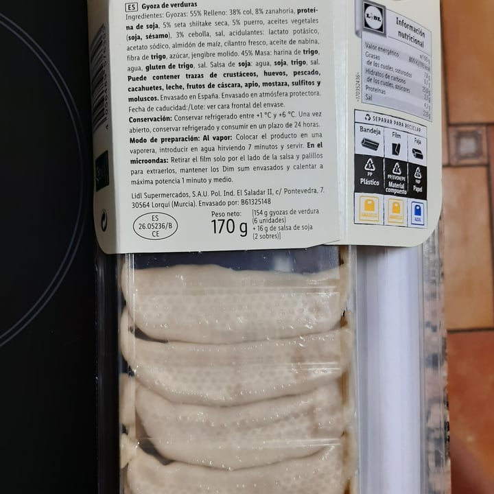 review photo of Chef Select Gyozas de verduras shared by @grinsoka on 27 Jul 2022 - review