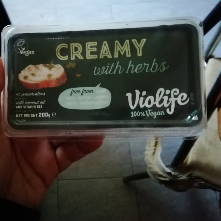photo of Violife Creamy with Herbs shared by @pieralebon on  05 Apr 2021 - review