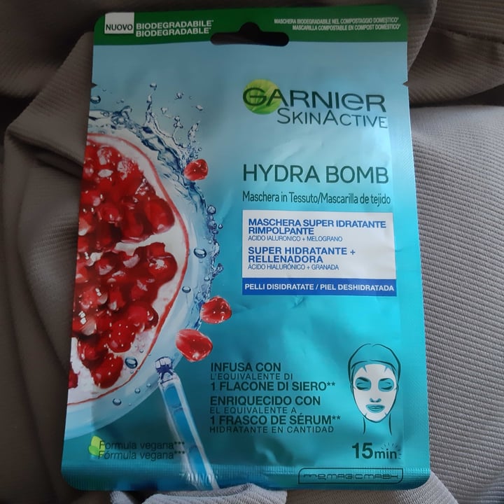 photo of Garnier Maschera Viso HYDRA BOMB shared by @miletta72 on  29 May 2022 - review