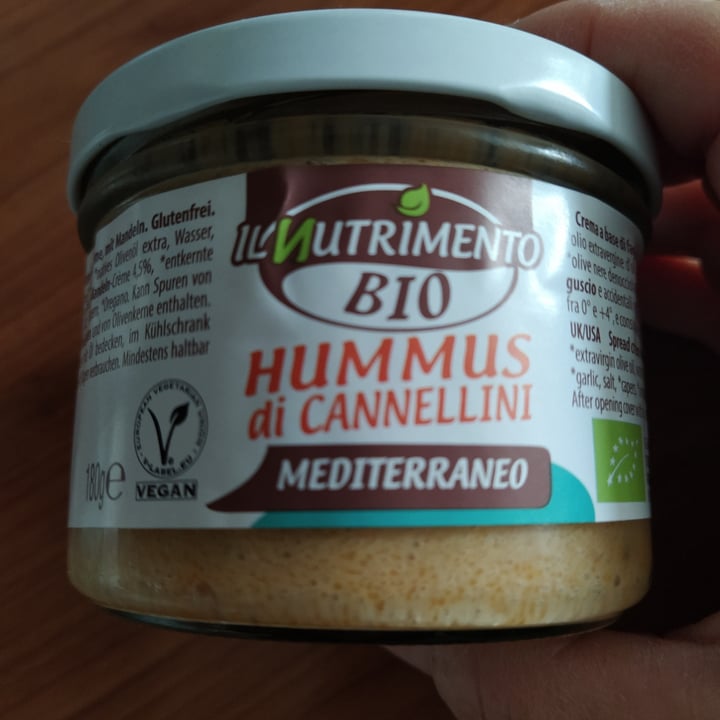 photo of Il Nutrimento Hummus di cannellini Mediterraneo shared by @mariaelena on  31 Oct 2021 - review