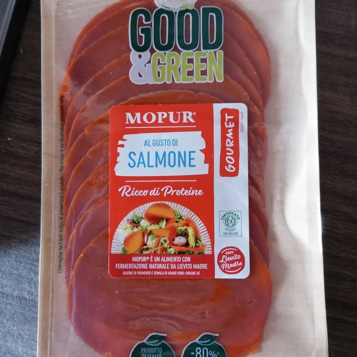 photo of Mopur vegetalfood Mopur Gusto Salmone shared by @nocturnalblaze on  12 Sep 2022 - review