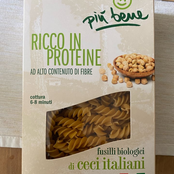 photo of Piú bene Fusilli biologici di ceci italiani shared by @lucacoach23 on  22 Sep 2022 - review