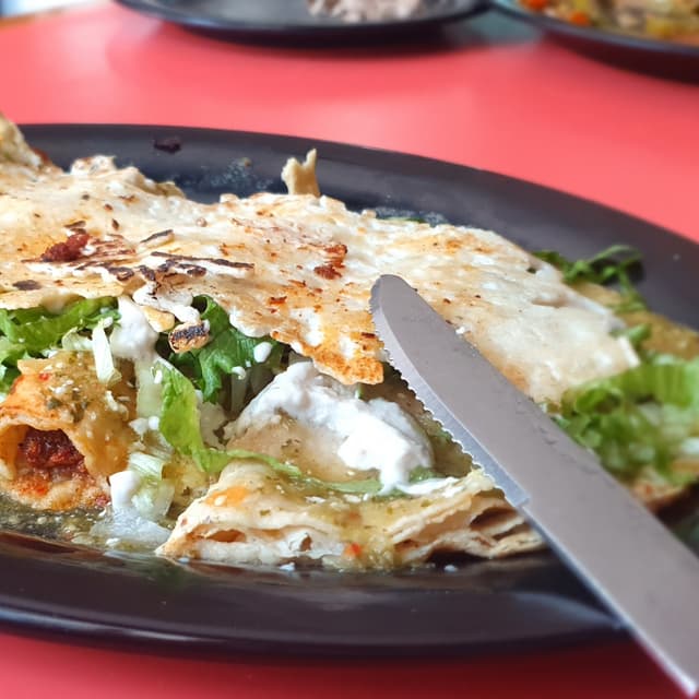 Photo of the dish “Enchiladas Suizas”