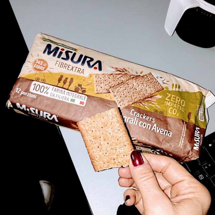 photo of Misura Cracker integrali con avena shared by @zianena on  09 Dec 2022 - review