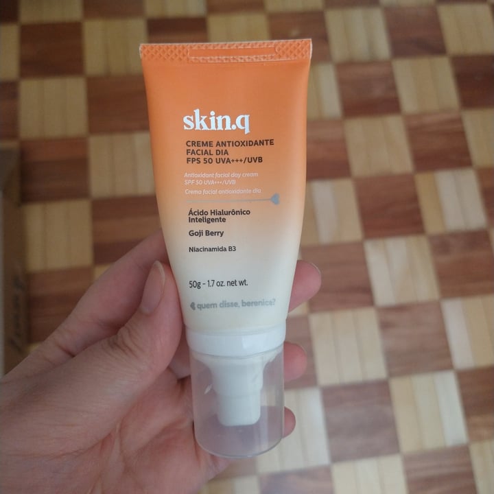 photo of Quem Disse Berenice  Creme antioxidante facial dia FPS 50 shared by @carolestevam on  01 May 2022 - review