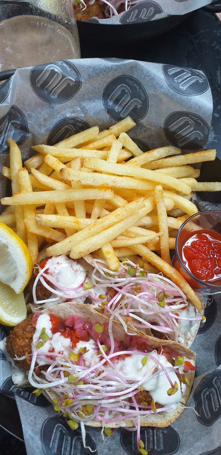 review photo of JU Vegano Tacos de falafel. shared by @lusi7 on 28 Jul 2022 - review