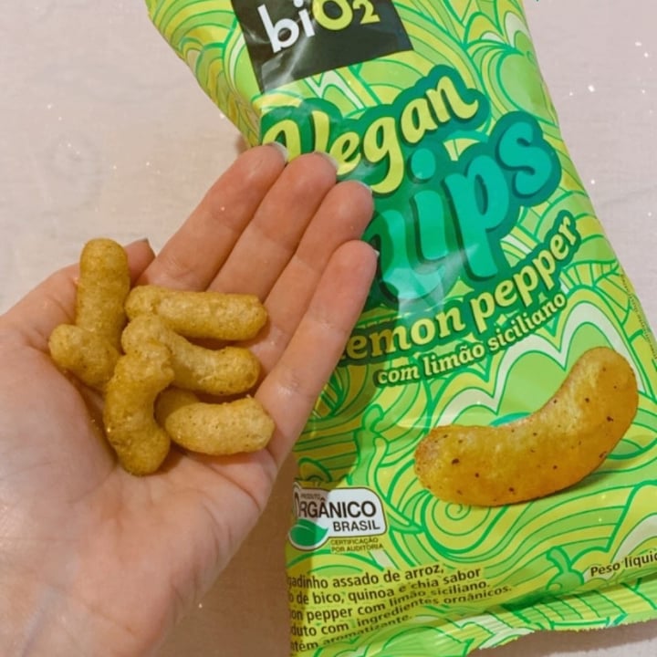 review photo of biO2 Vegan Chips Lemon Pepper shared by @jaqueestacomendo on 29 Jan 2022 - review