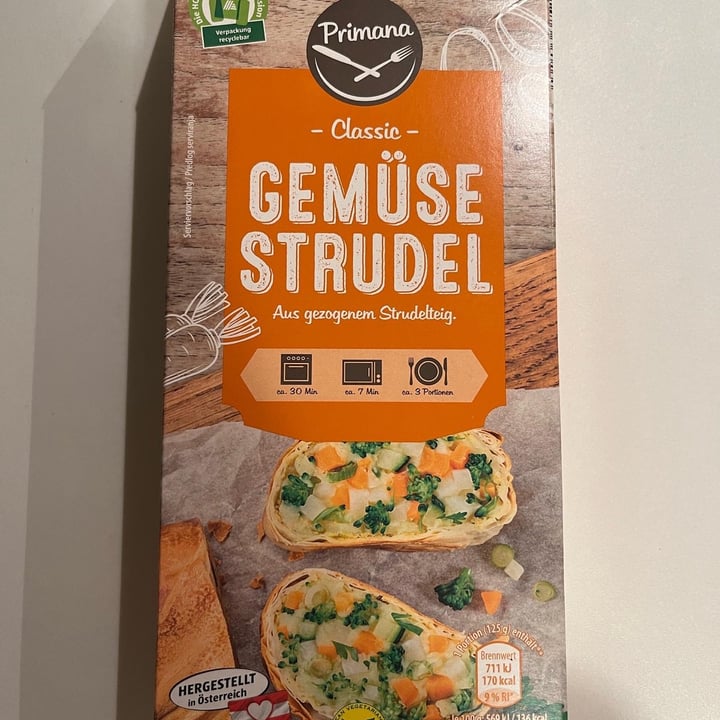 photo of Primana Gemüse Strudel shared by @lori135 on  19 Oct 2022 - review