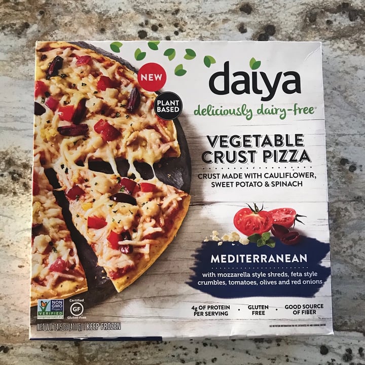 photo of Daiya Mediterranean Pizza shared by @dianna on  31 Oct 2020 - review