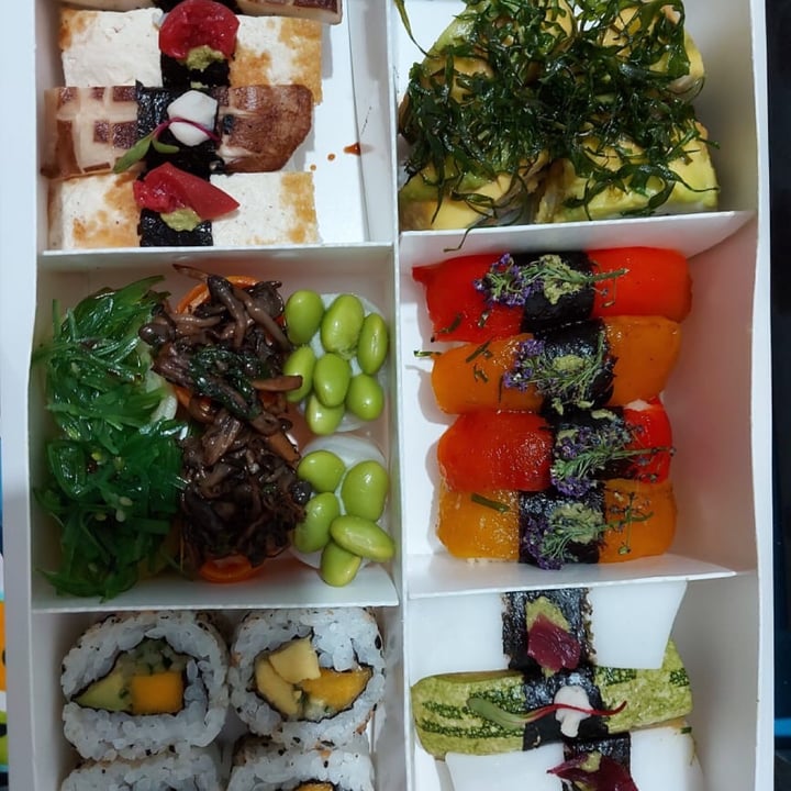 review photo of Sushimar Vegano Combinado shared by @esteryun on 10 Jul 2021 - review