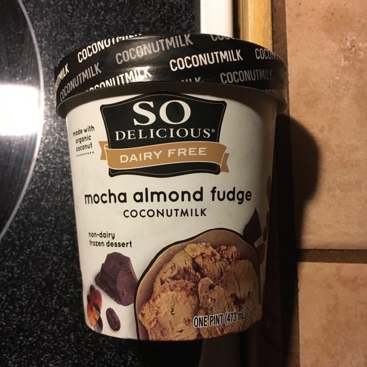 photo of So Delicious Dairy Free Mocha Almond Fudge Ice Cream shared by @wizkorea on  26 Apr 2020 - review