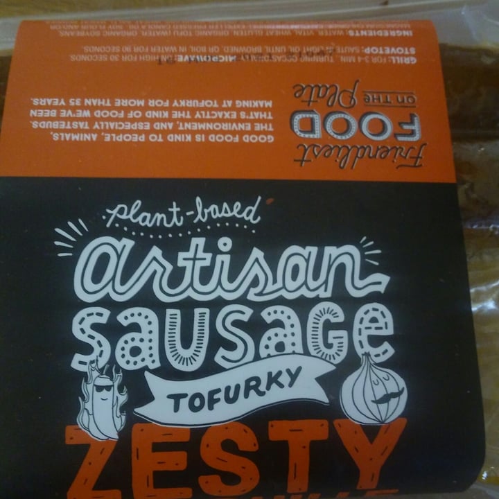 photo of Tofurky Artisan Sausage Zesty Andouille shared by @nomurk on  28 Jun 2021 - review